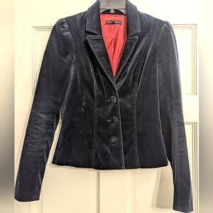 Women’s blazer navy Betsy Johnson size 4